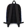 blue african backpack