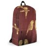 gold parrot backpack