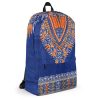 blue african backpack