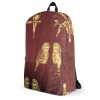 gold parrot backpack