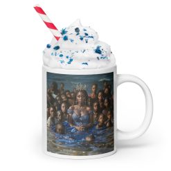 Orisha Yemoja White glossy mug