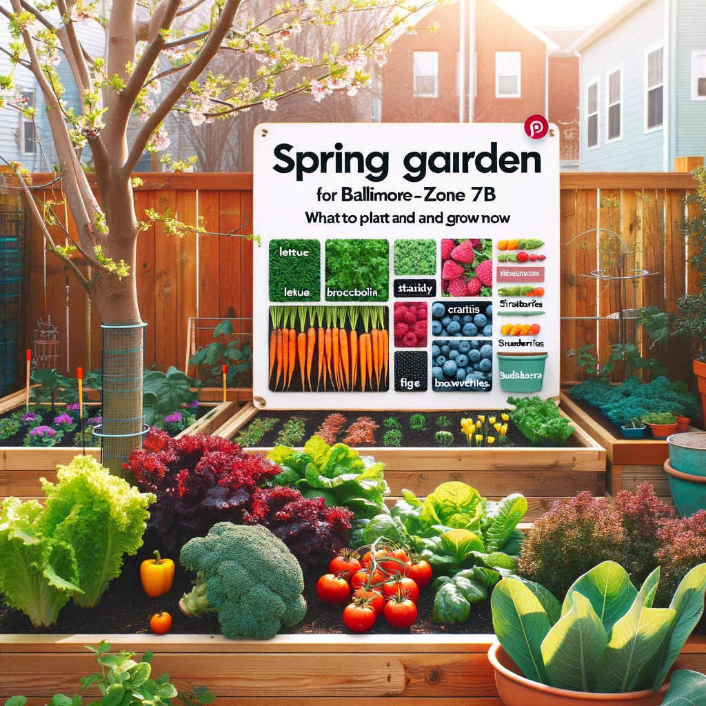 Spring gardening in Baltimore zone 7B