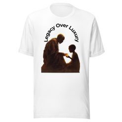 "Legacy over Luxury" Unisex t-shirt