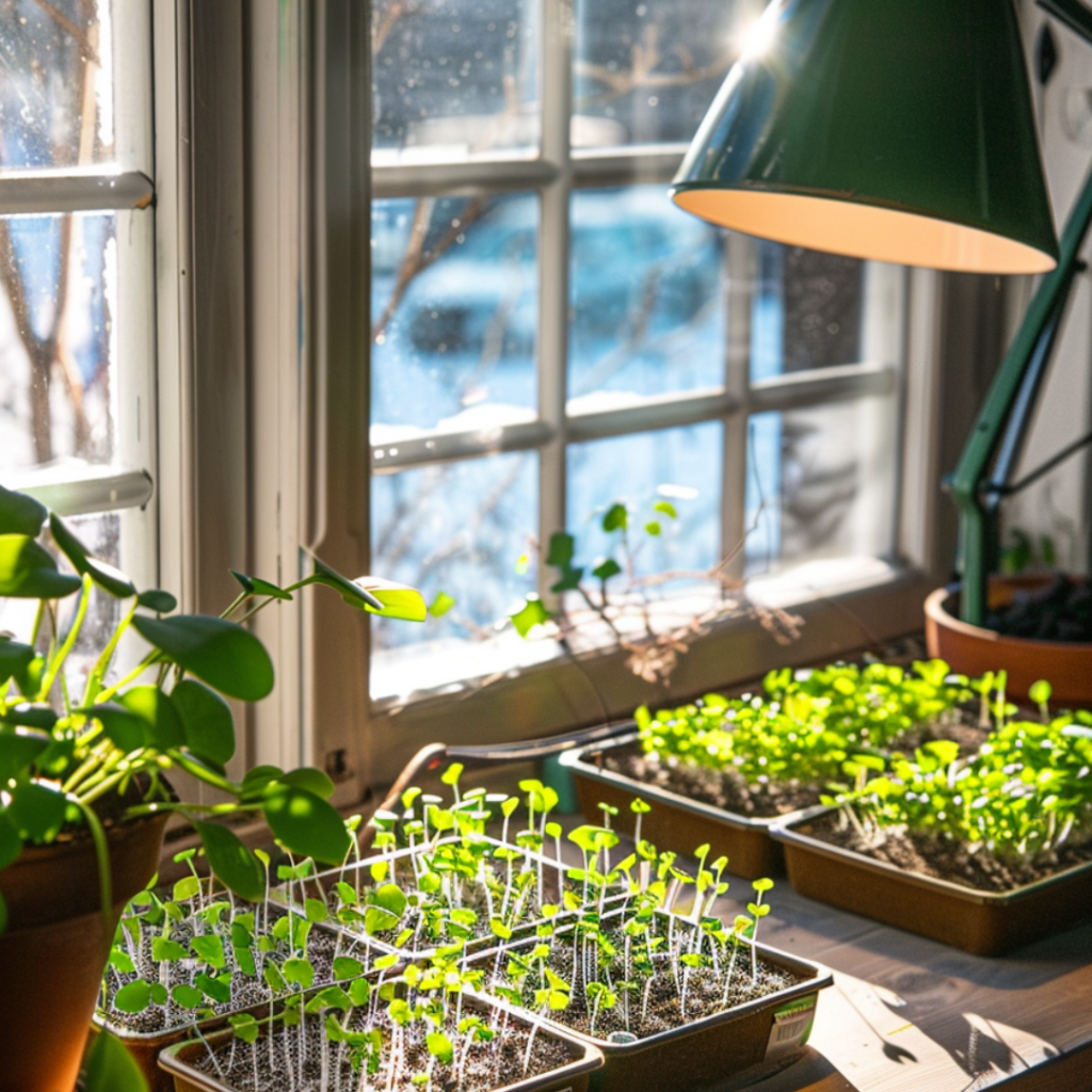 Indoor Seed Starting in the Winter